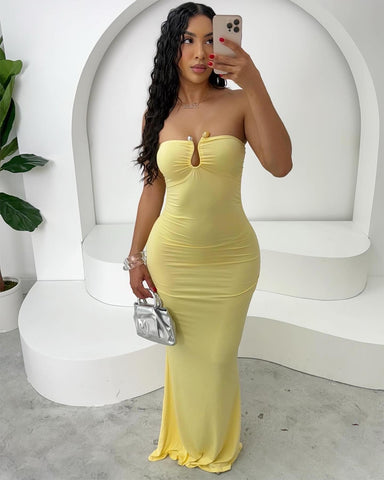 Anais Pastel Yellow Maxi Anais Pastel Yellow Maxi