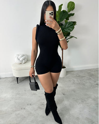Chique Knit Romper Chique Knit Romper