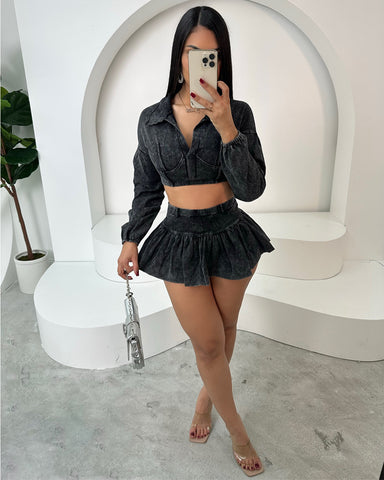 Acid Trends Skort Set Acid Trends Skort Set