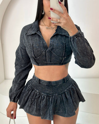 Acid Trends Skort Set Acid Trends Skort Set