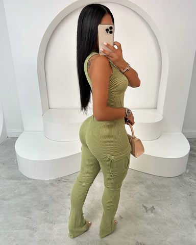 Arya Ribbed Jumpsuit Arya Ribbed Jumpsuit