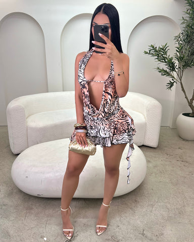 Wild Muse Ruffled Mini