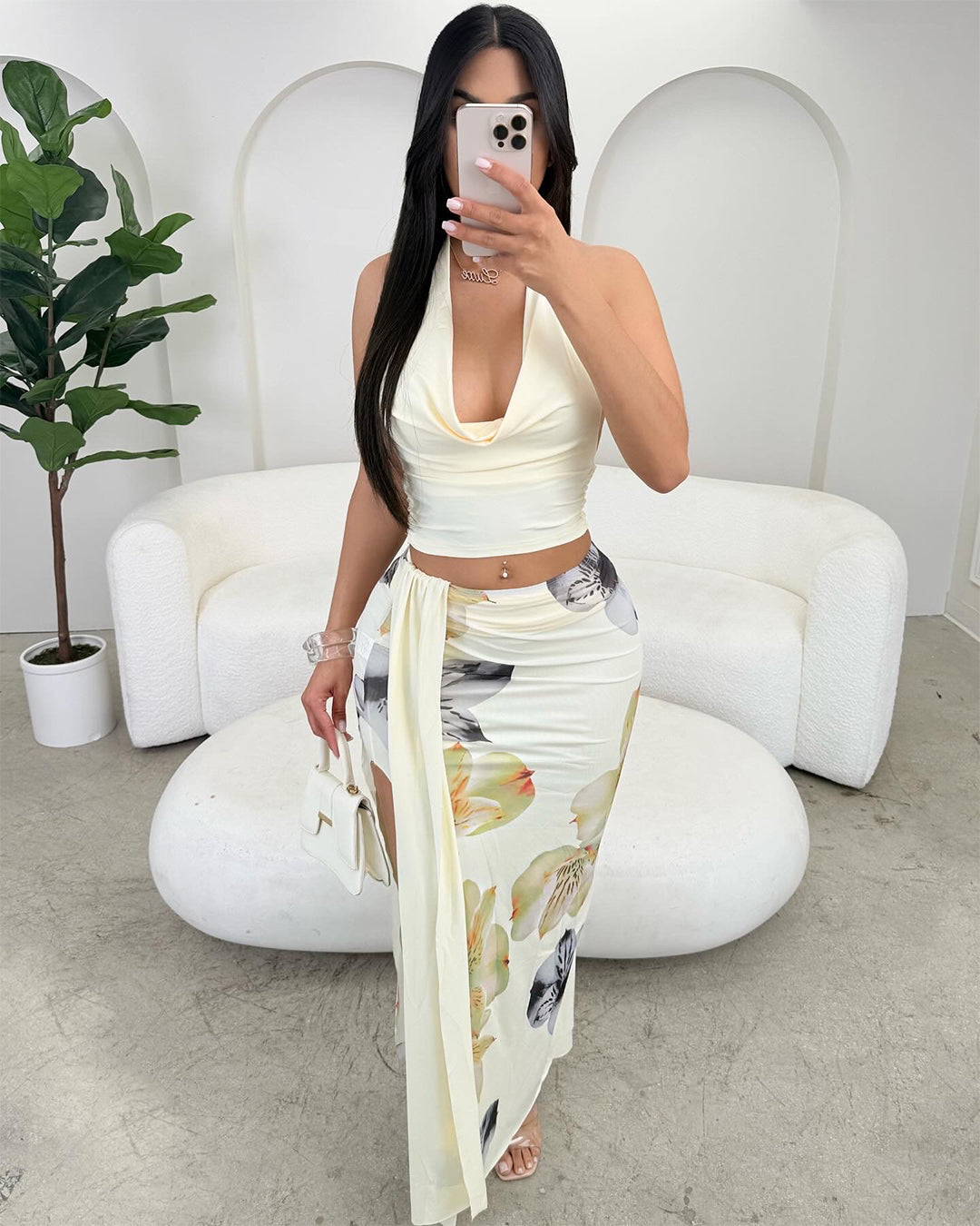 Brunch in Spring Maxi Set