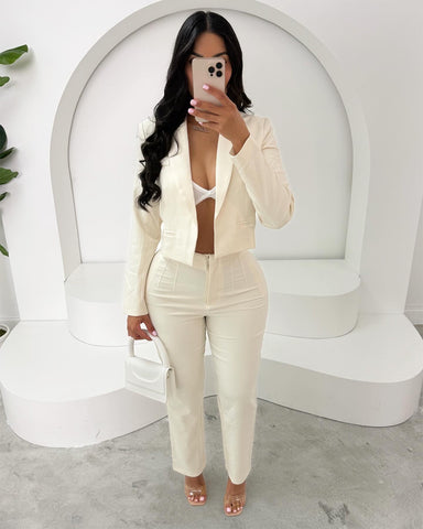 Roma Blazer Pant Set