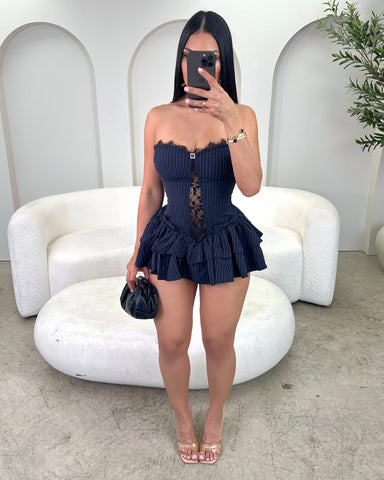 Upper East Side Romper Dress