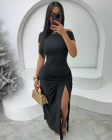 Kylie Ruched Maxi