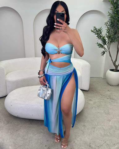 Tidal Bliss OnePiece Bikini Set