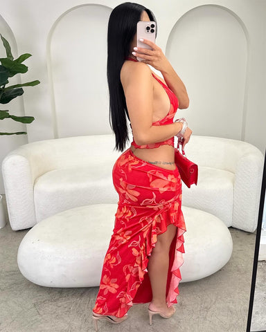 Kauai Ruffled Maxi
