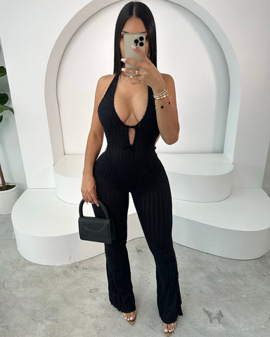 Kiki Open Back Jumpsuit