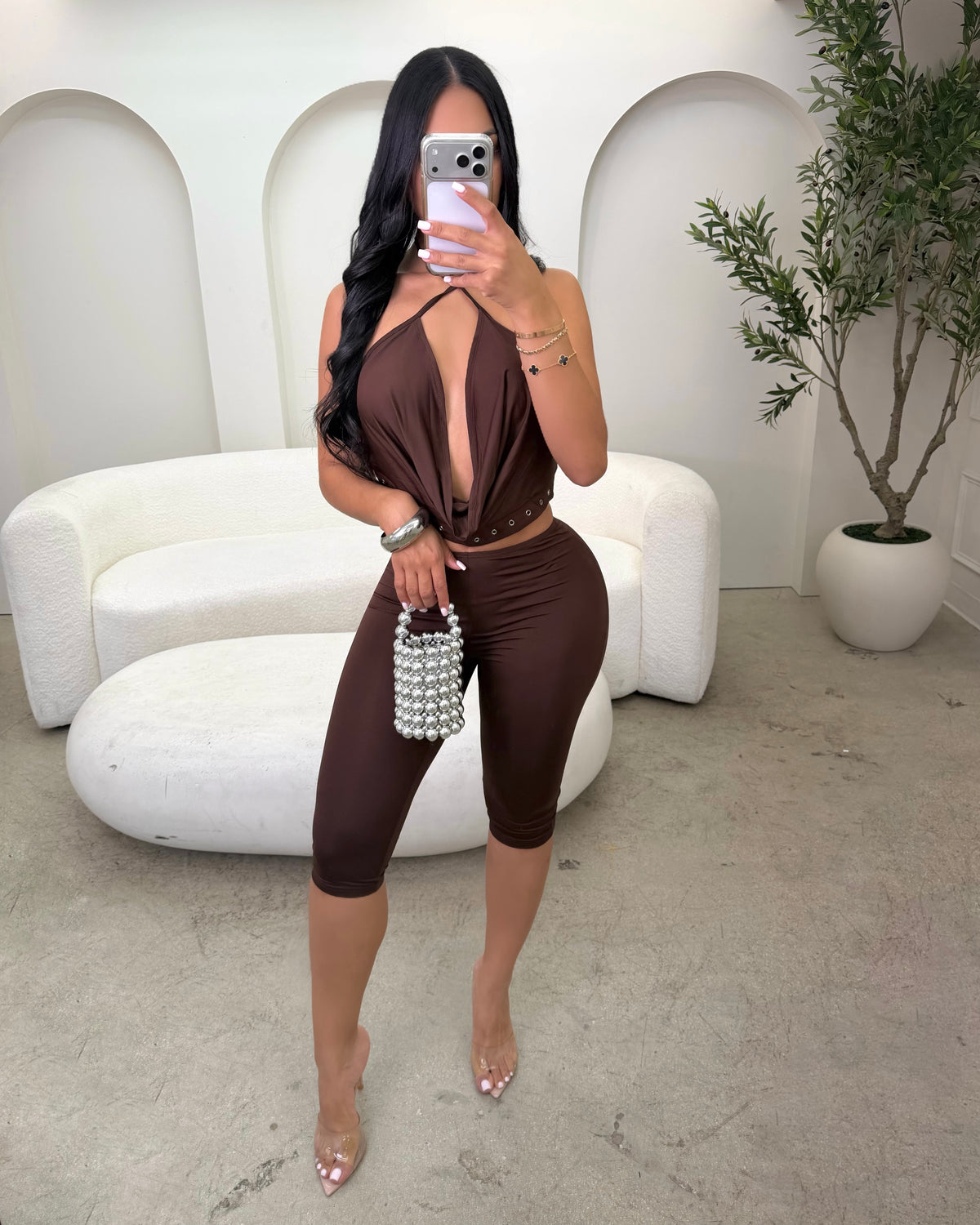 Cocoa Crush Capri Set