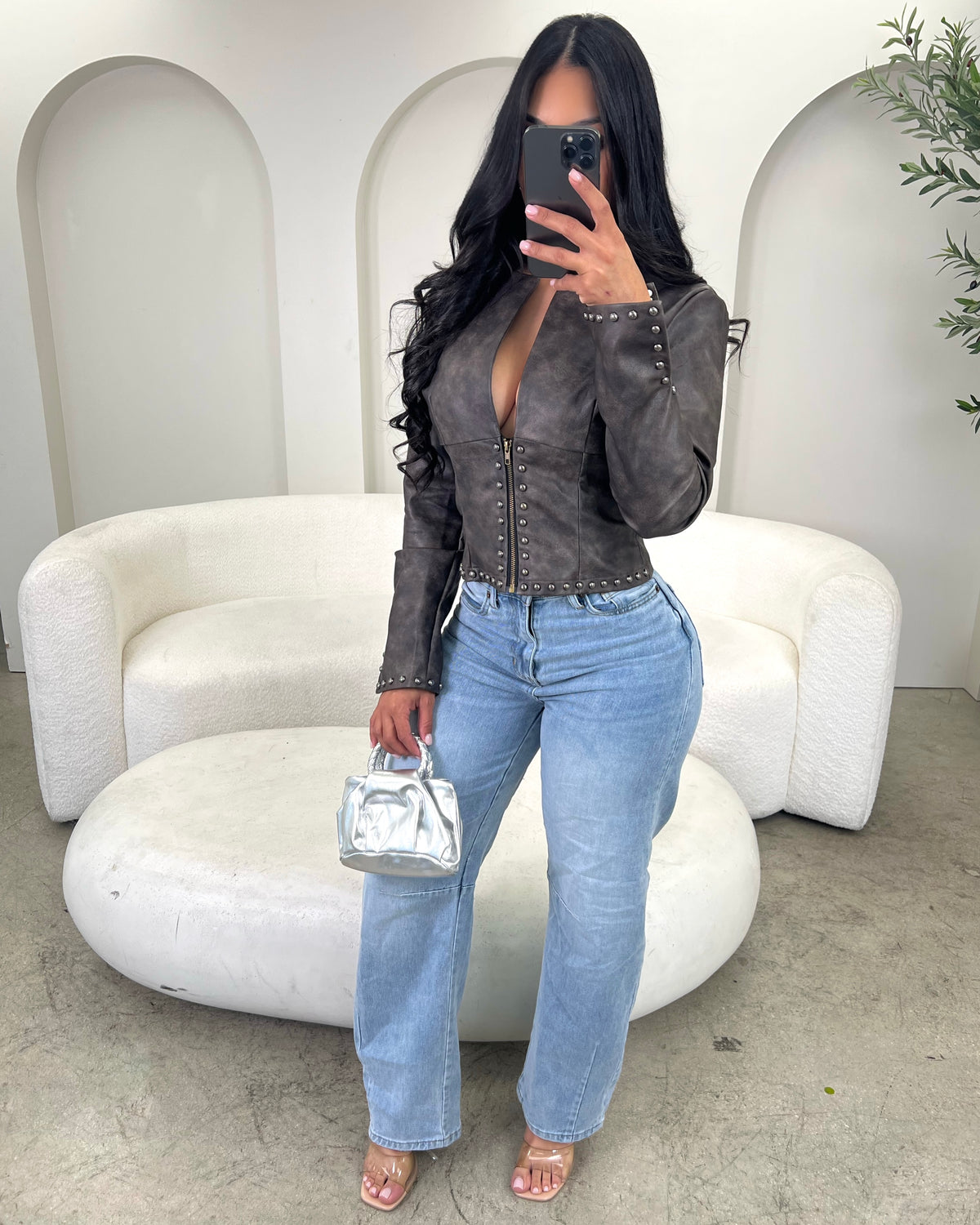 Steel Kiss Leather Jacket