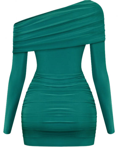 Noel Assymetrical Mini Dress