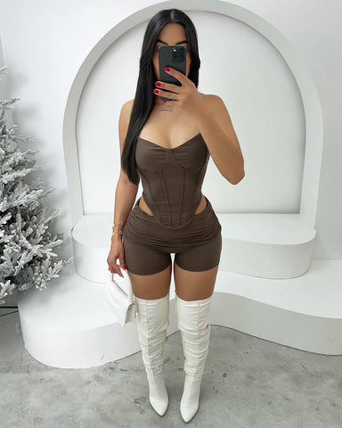 Espresso Short Set