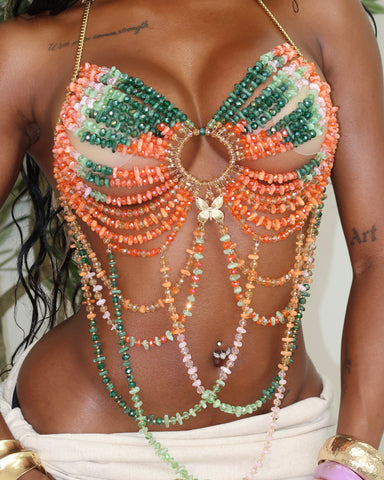 Rio Rhythm Beaded Top