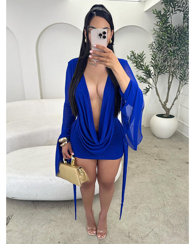 Sheer Love Mesh Mini (Blue)