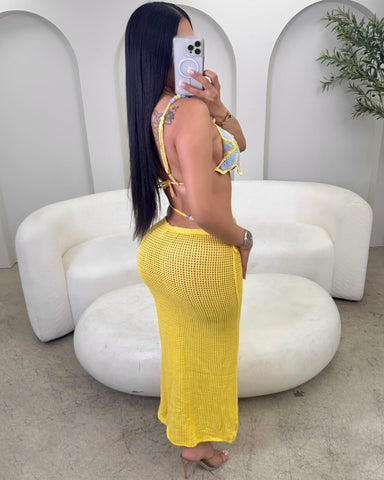 Sunlight Bloom Skirt Set