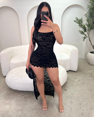 Romance & Lace Maxi (Black)