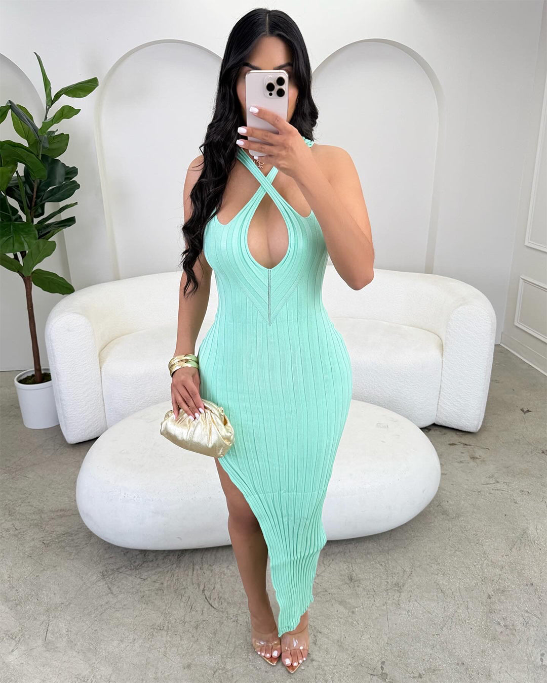Time will Teal Maxi