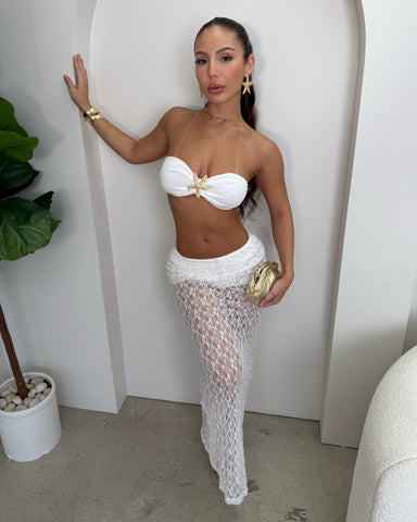 Golden Tide Skirt Set