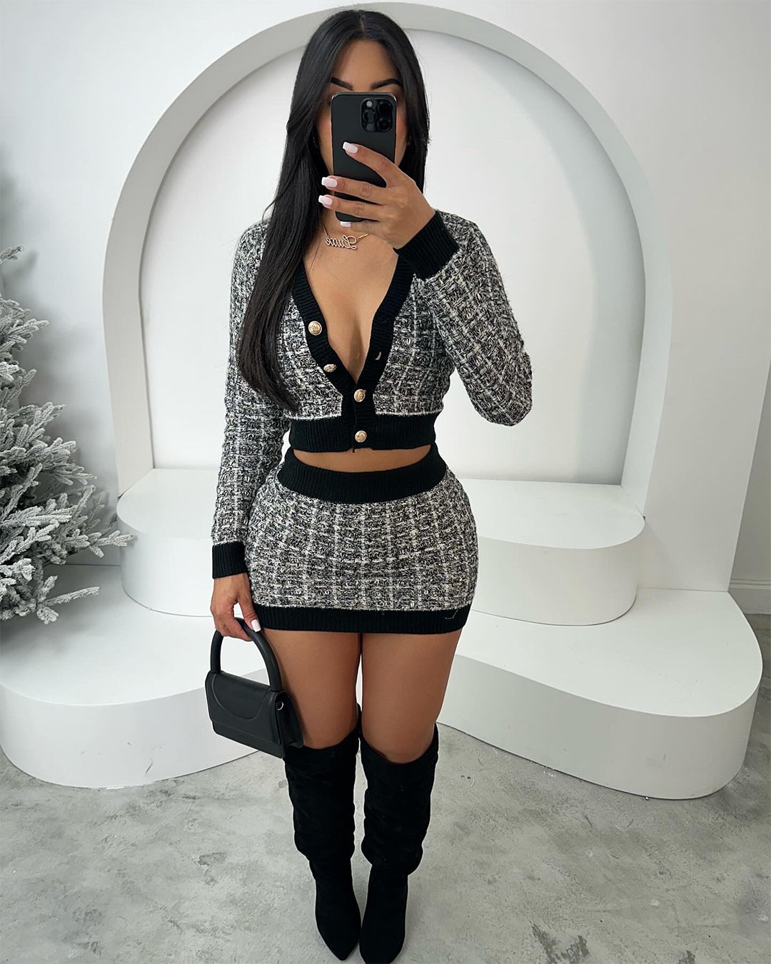 Blaire Tweed Set
