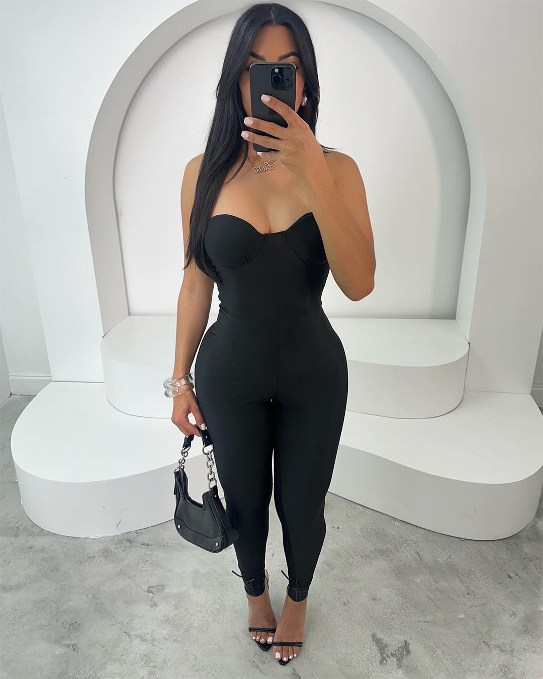 Sexy & Strapless Bootyscrunch Jumpsuit