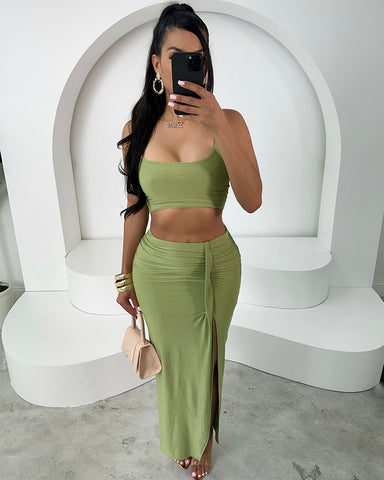 Fall For You Maxi Set (Green)