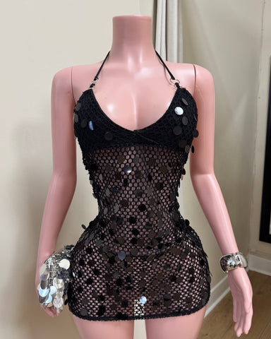 Noire Temptation Sequin Mini