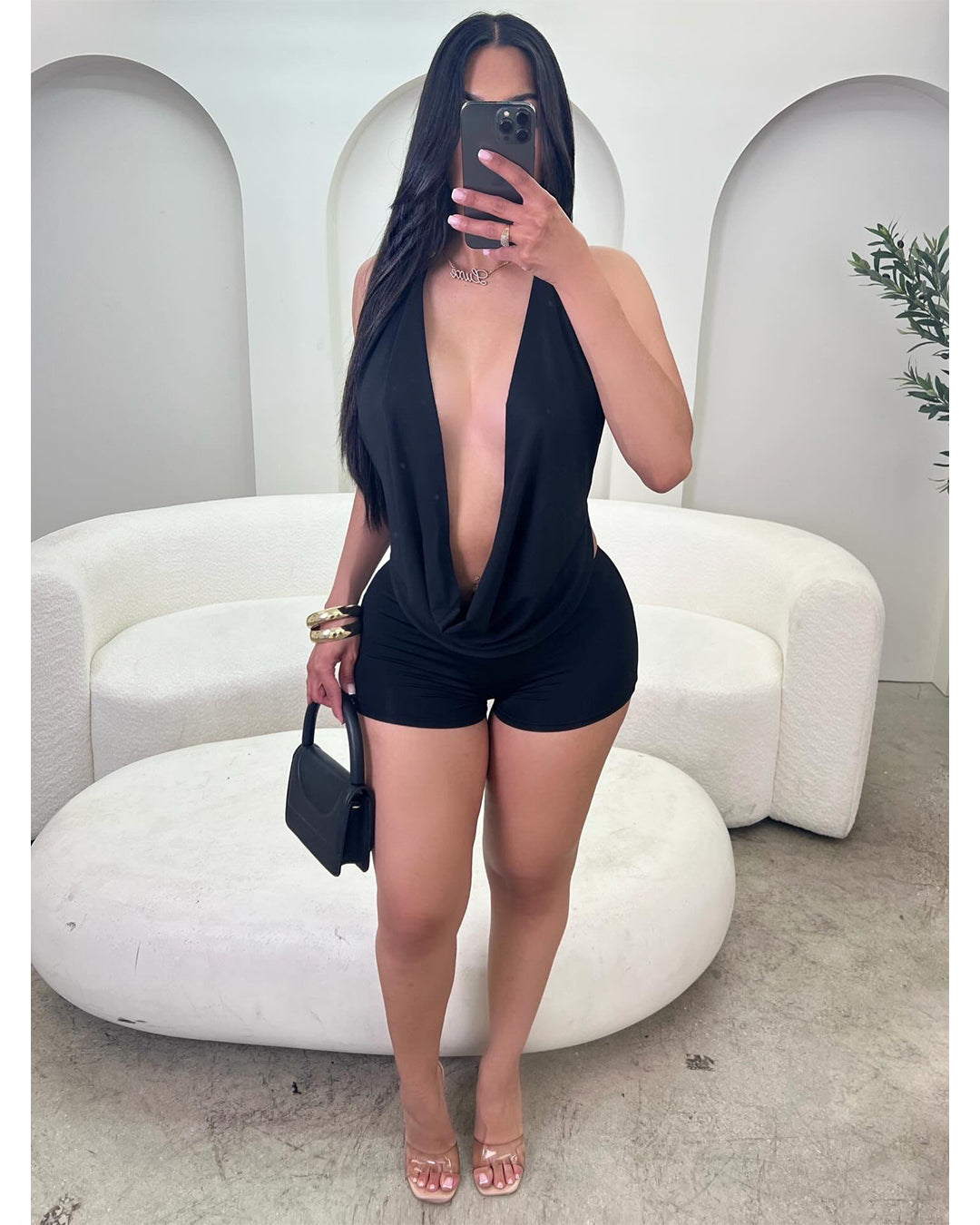 Midnight Chic Short Set