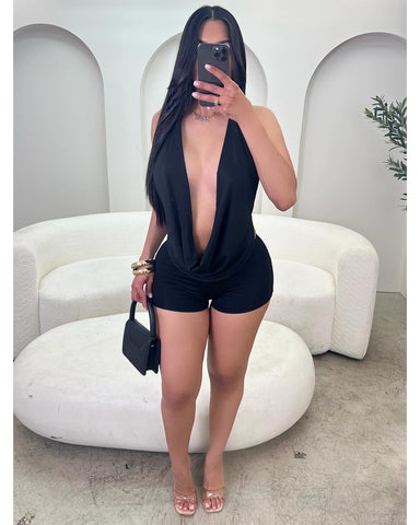 Midnight Chic Short Set