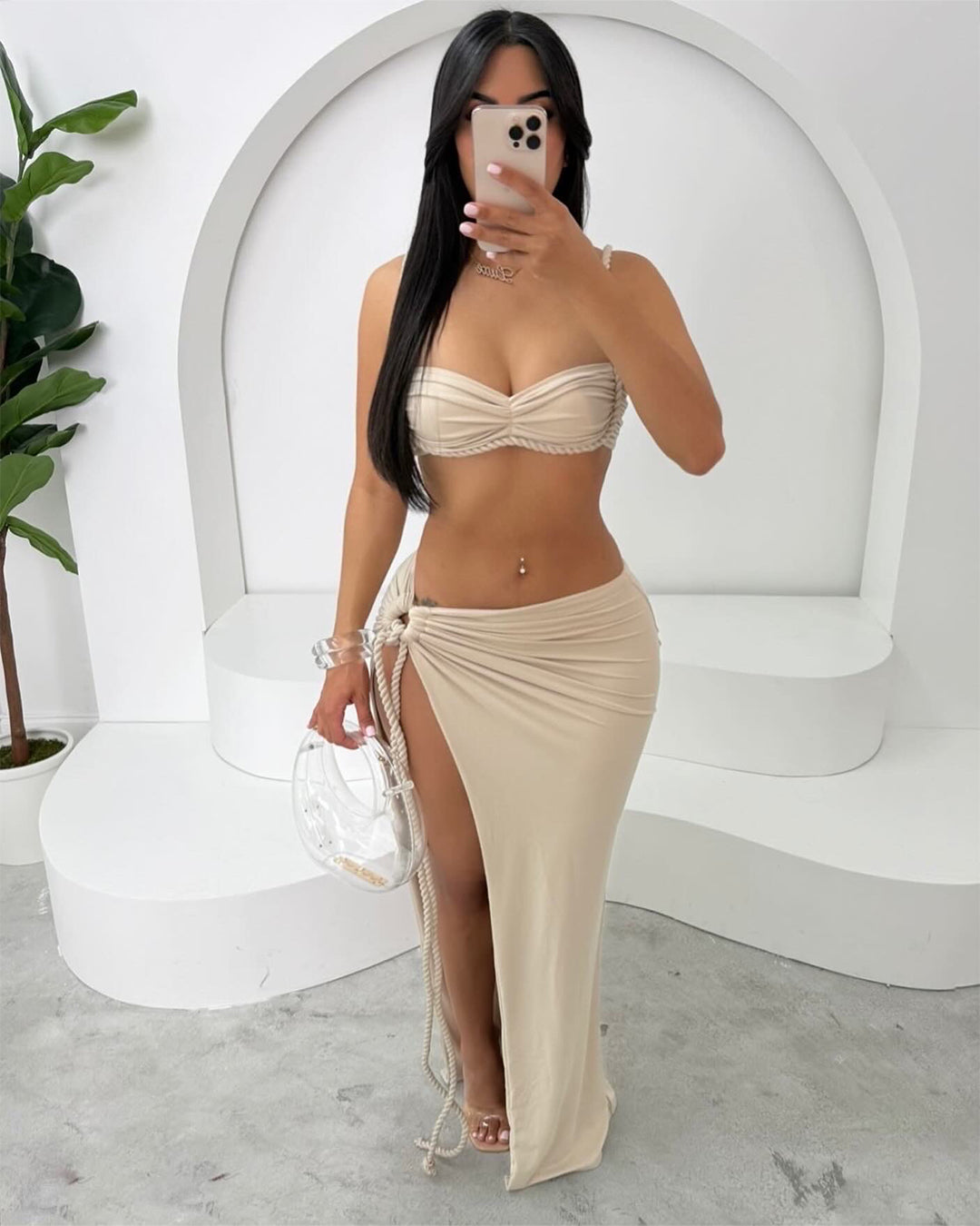 Miami Baby Braided Maxi Set