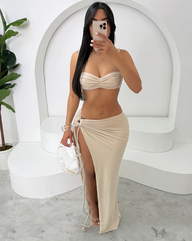 Miami Baby Braided Maxi Set