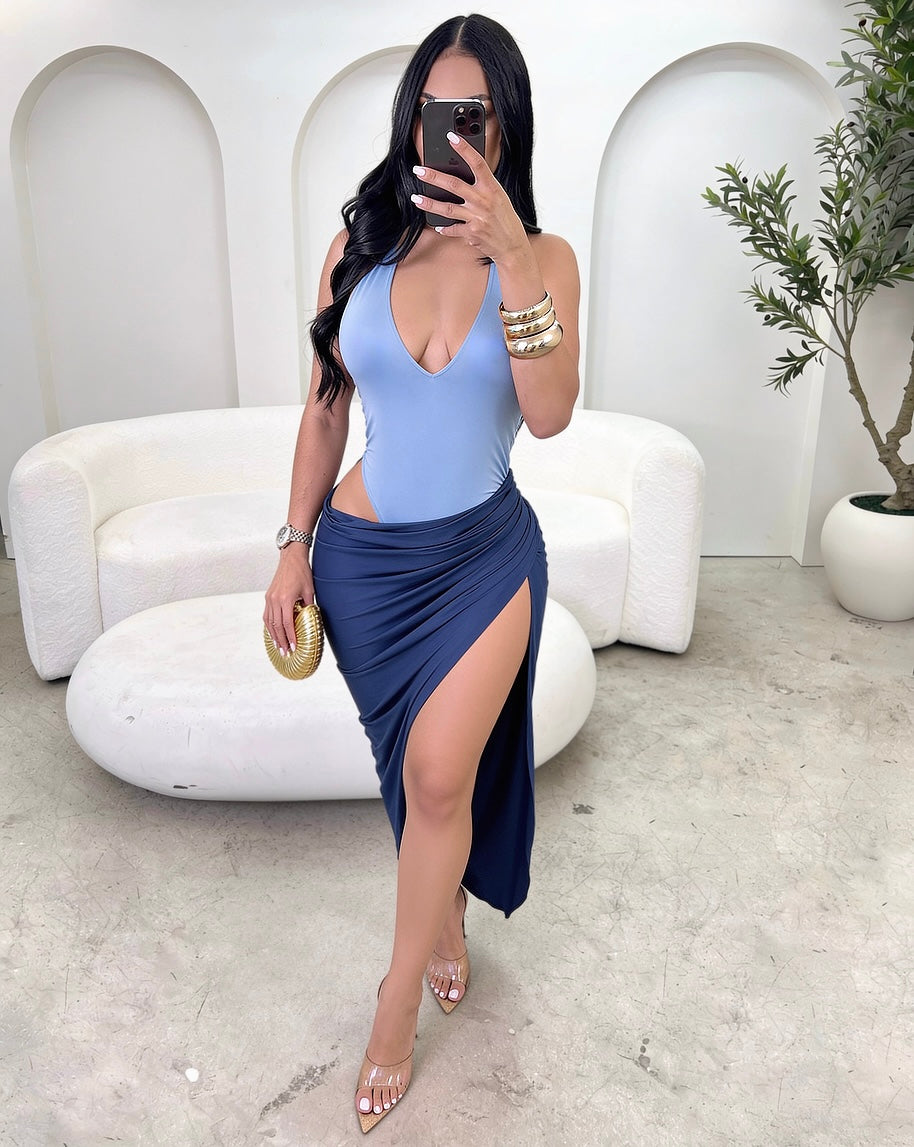 Santorini Skies Maxi