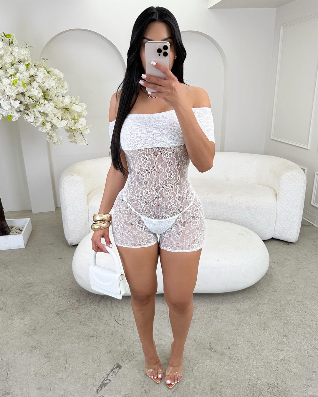 Lace me up Romper
