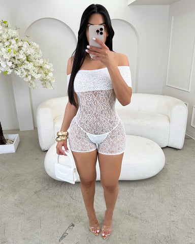 Lace me up Romper