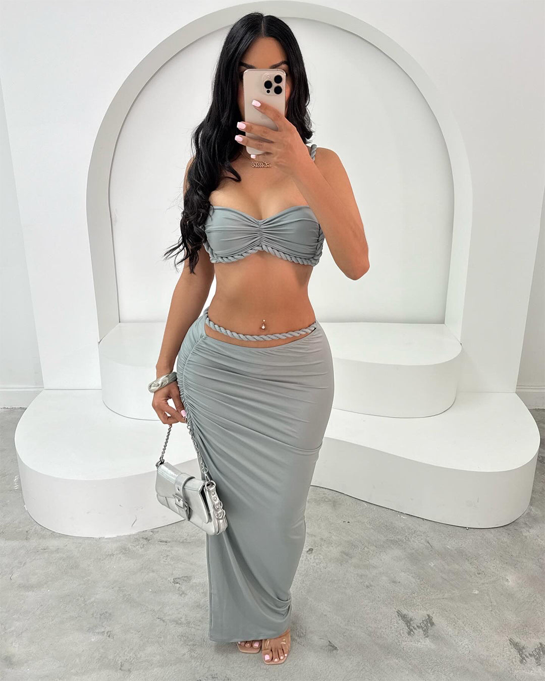 Knot into you maxi set