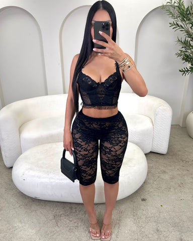 Miami Nights Lace Set