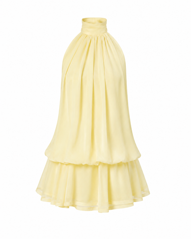 Lemon Etoilè Halter Mini