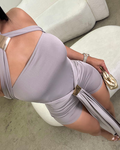 Moonlight Drape Romper