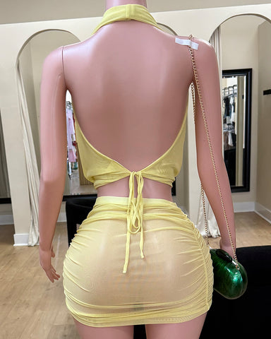 Yellow Mesh Set