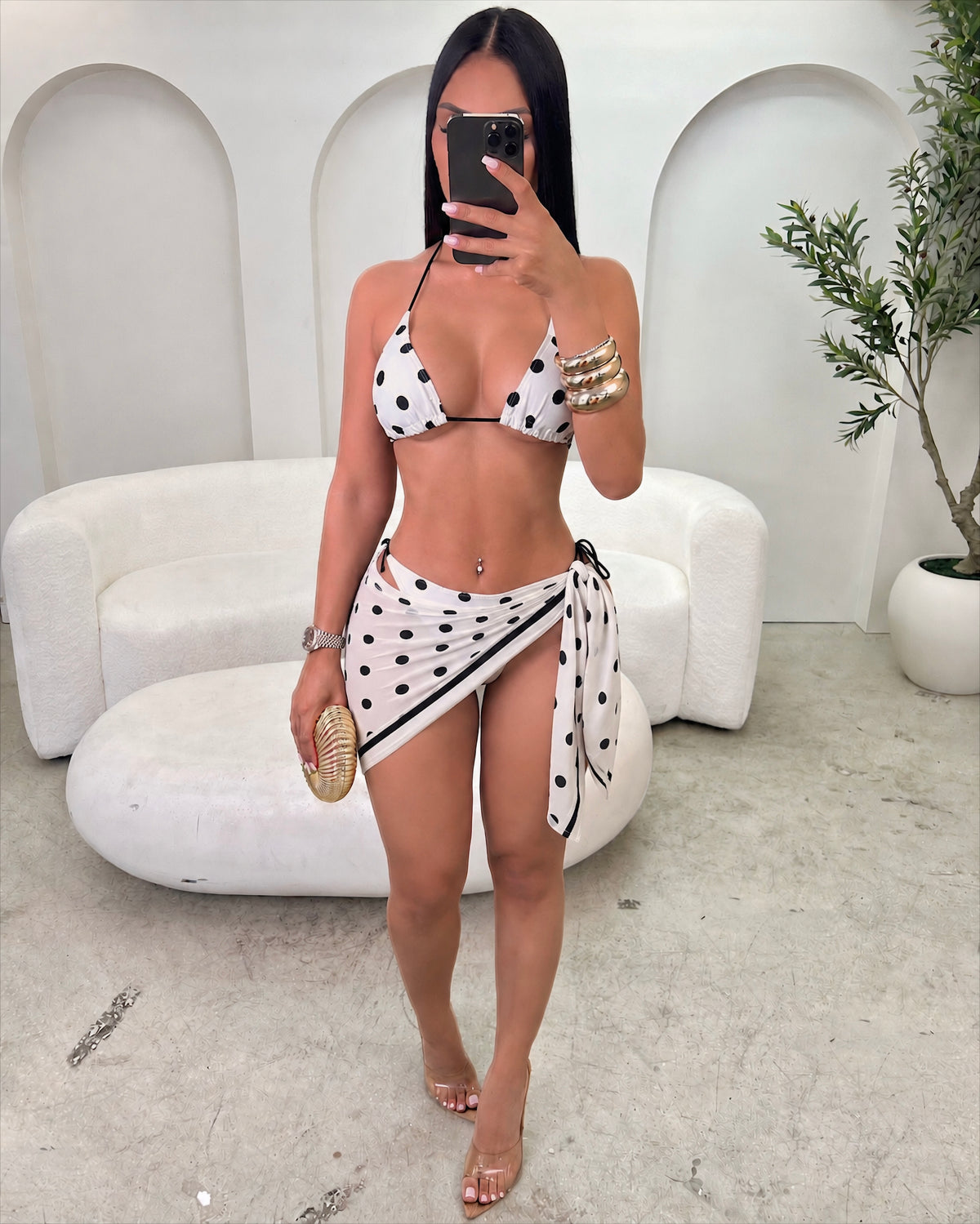 Polka Dot Paradise Swim Set