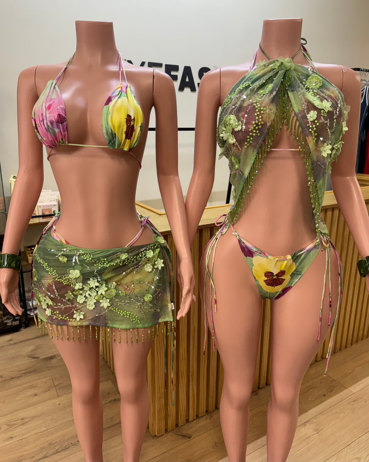 Ibiza Bloom 3Pc Swim Set