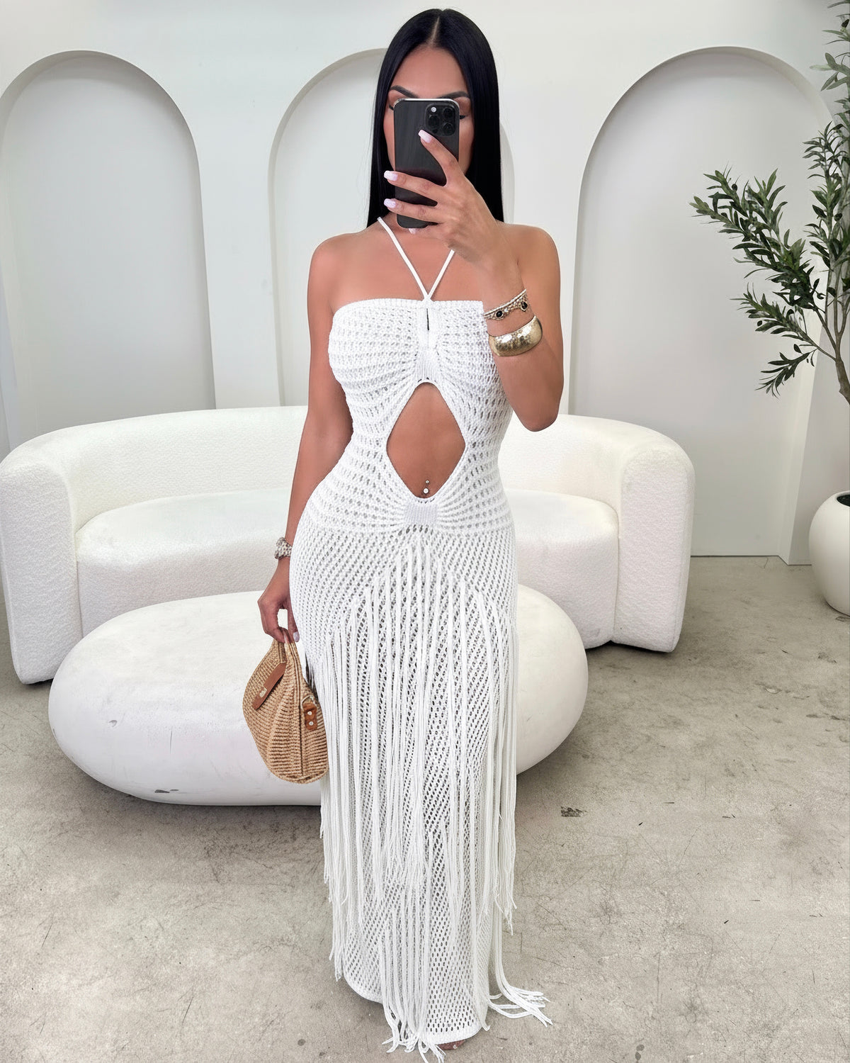 Saint Tropez Sands Maxi (White)