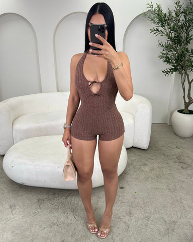 Kiki Open Back Romper
