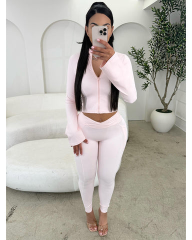 Pink Aura Activewear Set