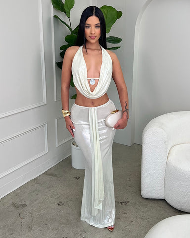 Got Me Glistening Maxi Set