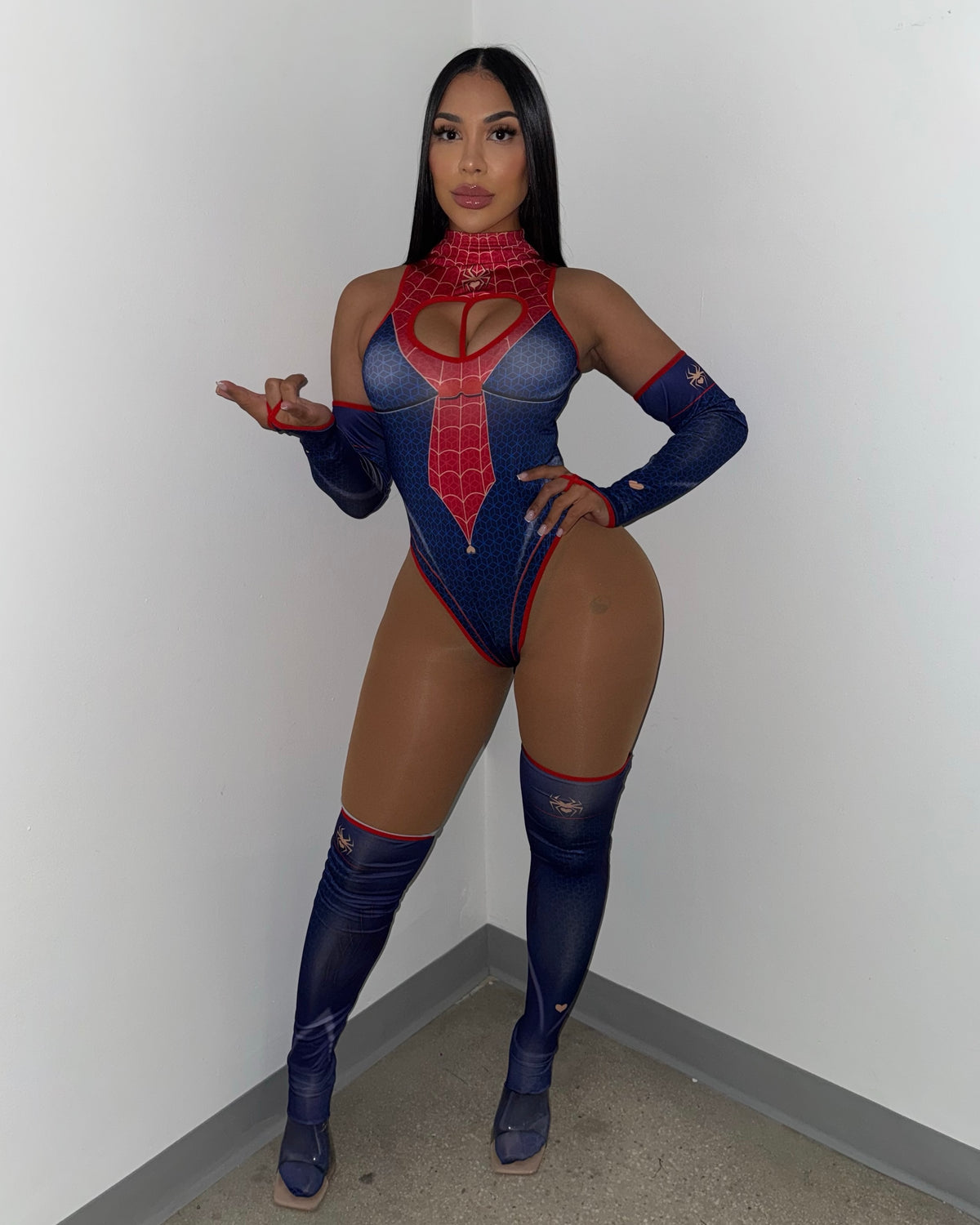 Sexy Spiderman Costume