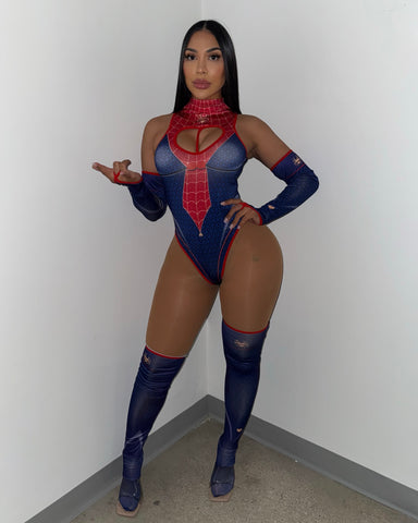 Sexy Spiderman Costume