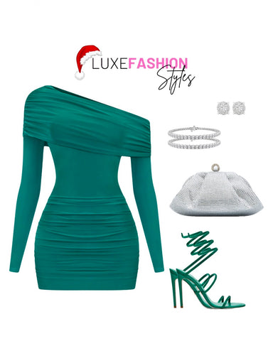 Noel Assymetrical Mini Dress