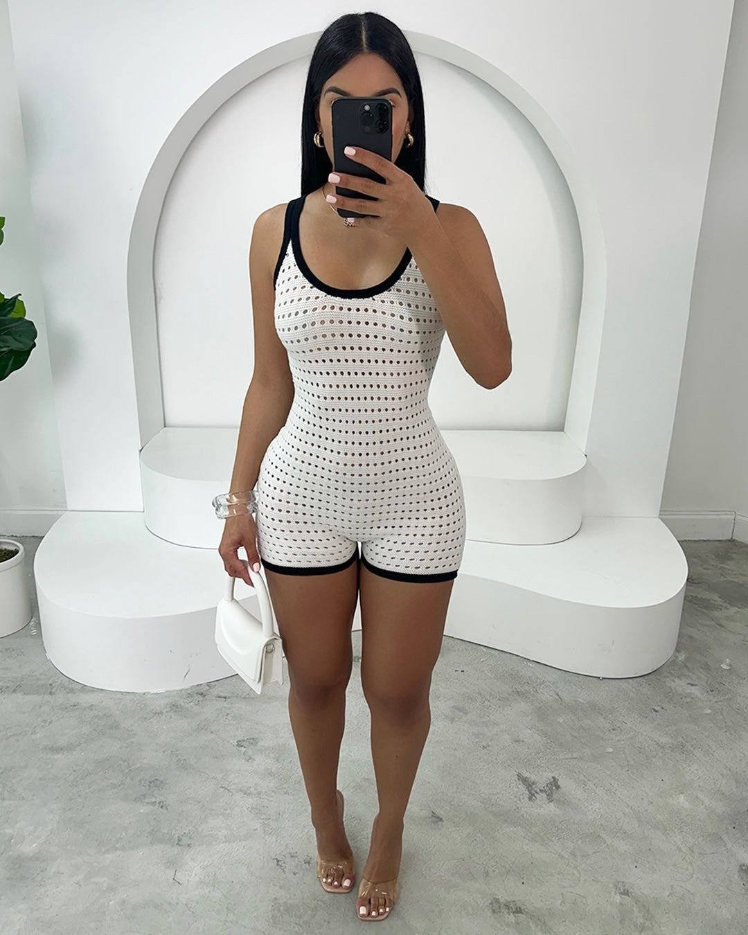 Crochet Chic Romper