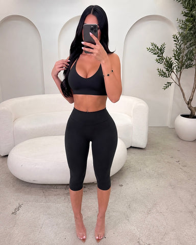 Pilates Date Active Set - Black